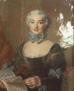 unknow artist Portrait of Mme Thiroux d'Arconville Darlus 1735 oil painting reproduction